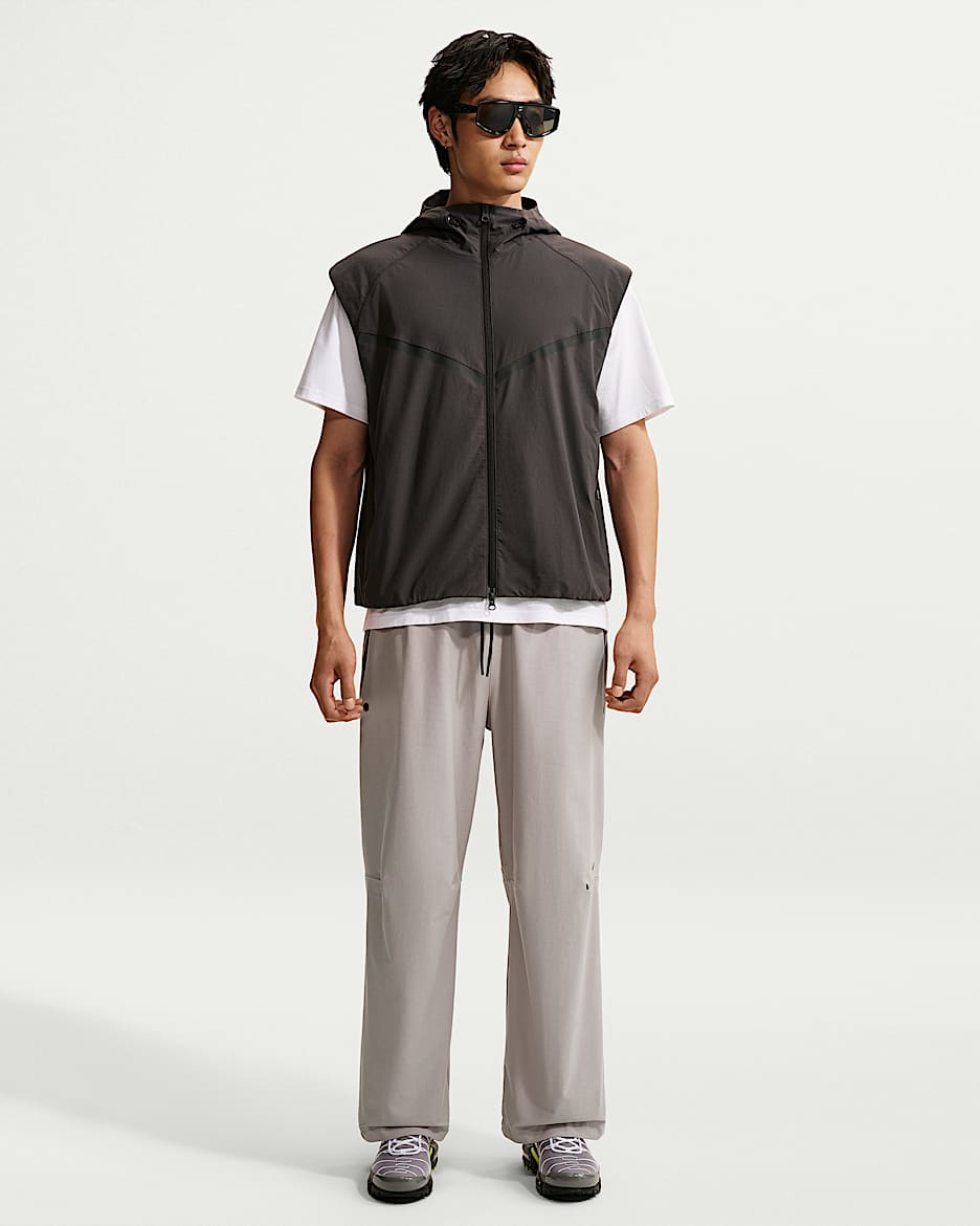 Nike Tech Dri-FIT Shori 男子速干长裤 - 大学灰/黑