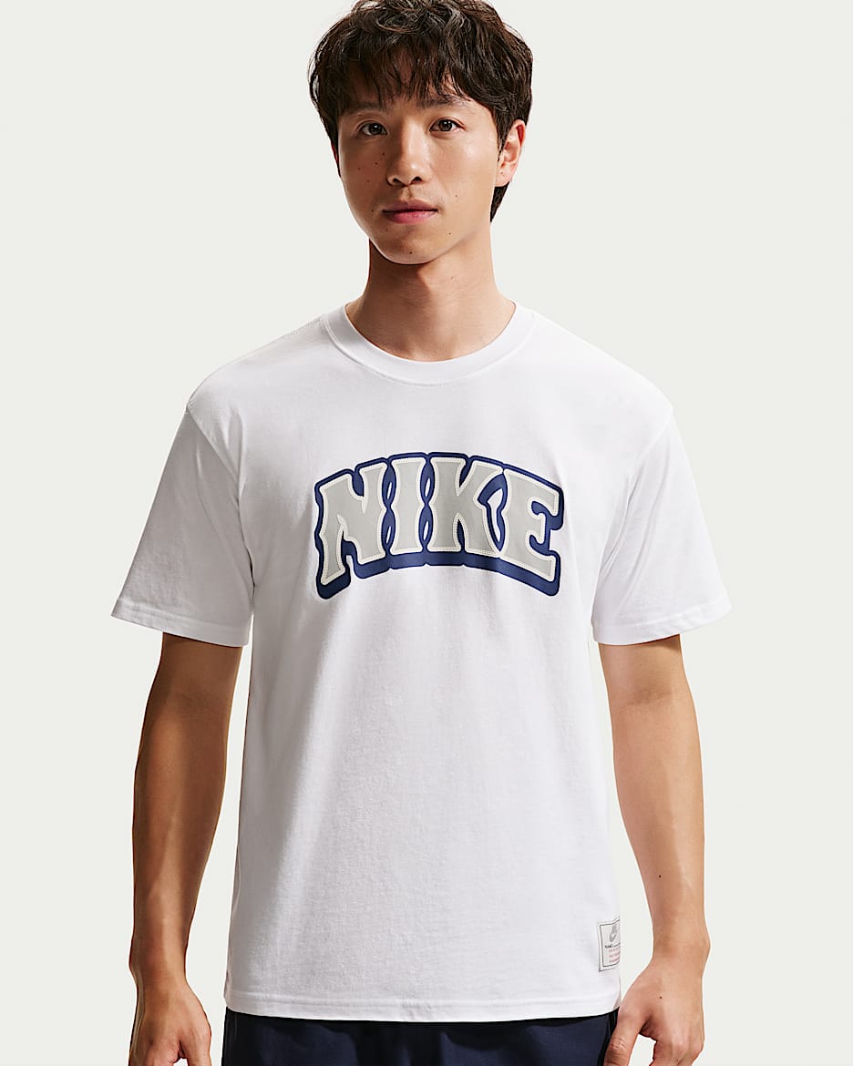 Nike Sportswear 男子短袖T恤 - 白色