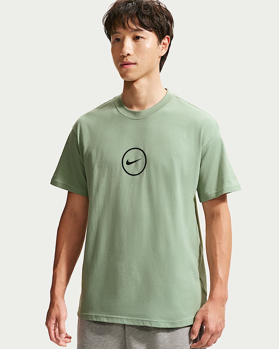 Nike 男子篮球短袖T恤 - 温和灰绿