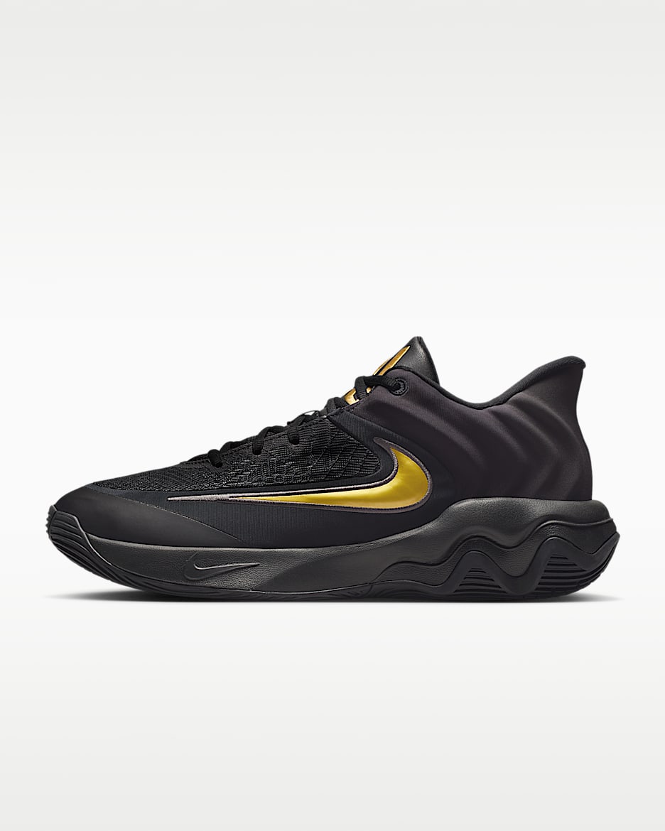 Giannis Immortality 4 EP 耐克字母哥男子篮球鞋 - 黑/金属色