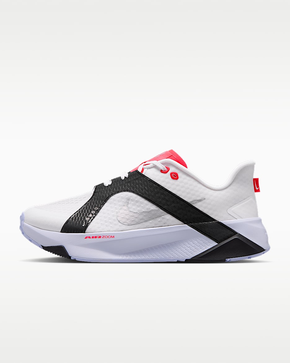 Nike Hybrid RN 耐克双炼男子全能型混合训练鞋 - 白色/黑/激光红/金属银