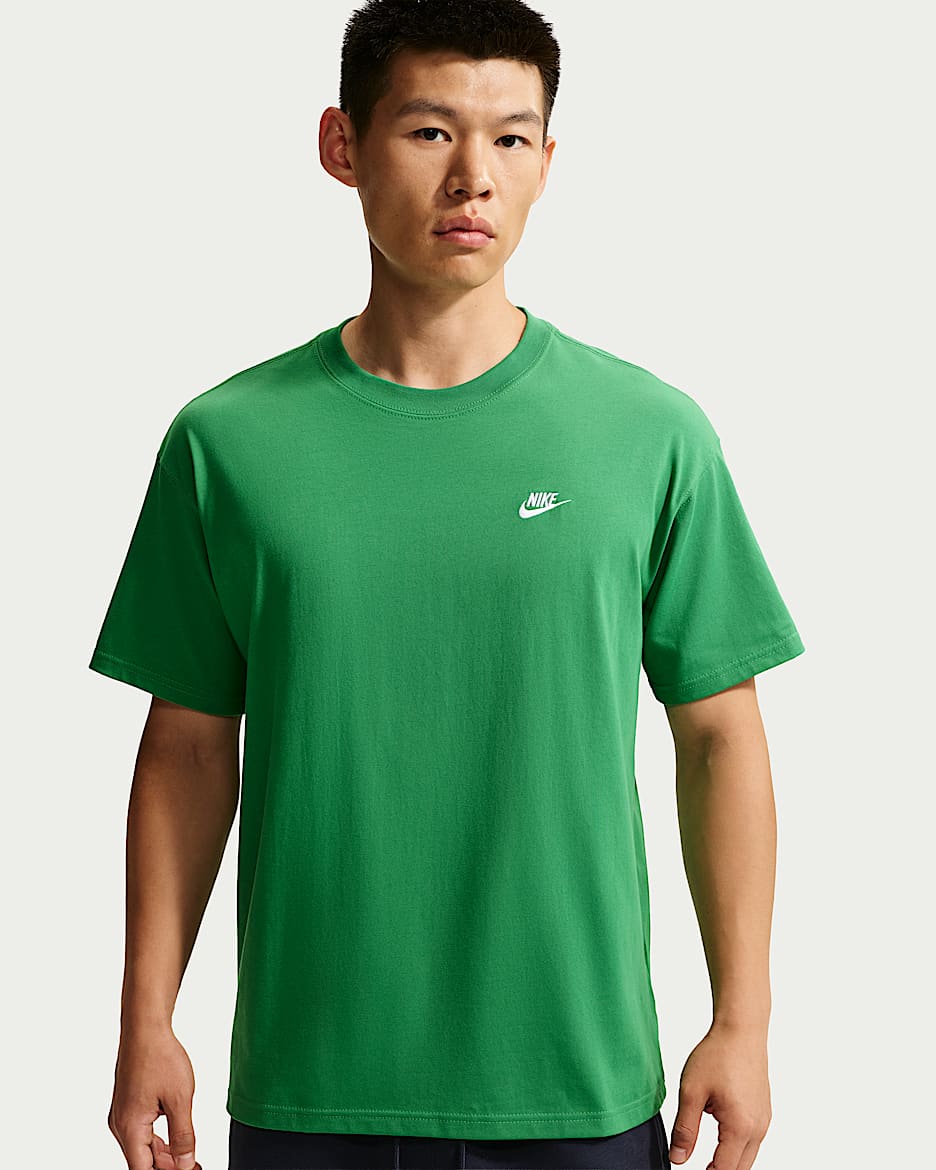 Nike Sportswear 男子短袖T恤 - 古典绿