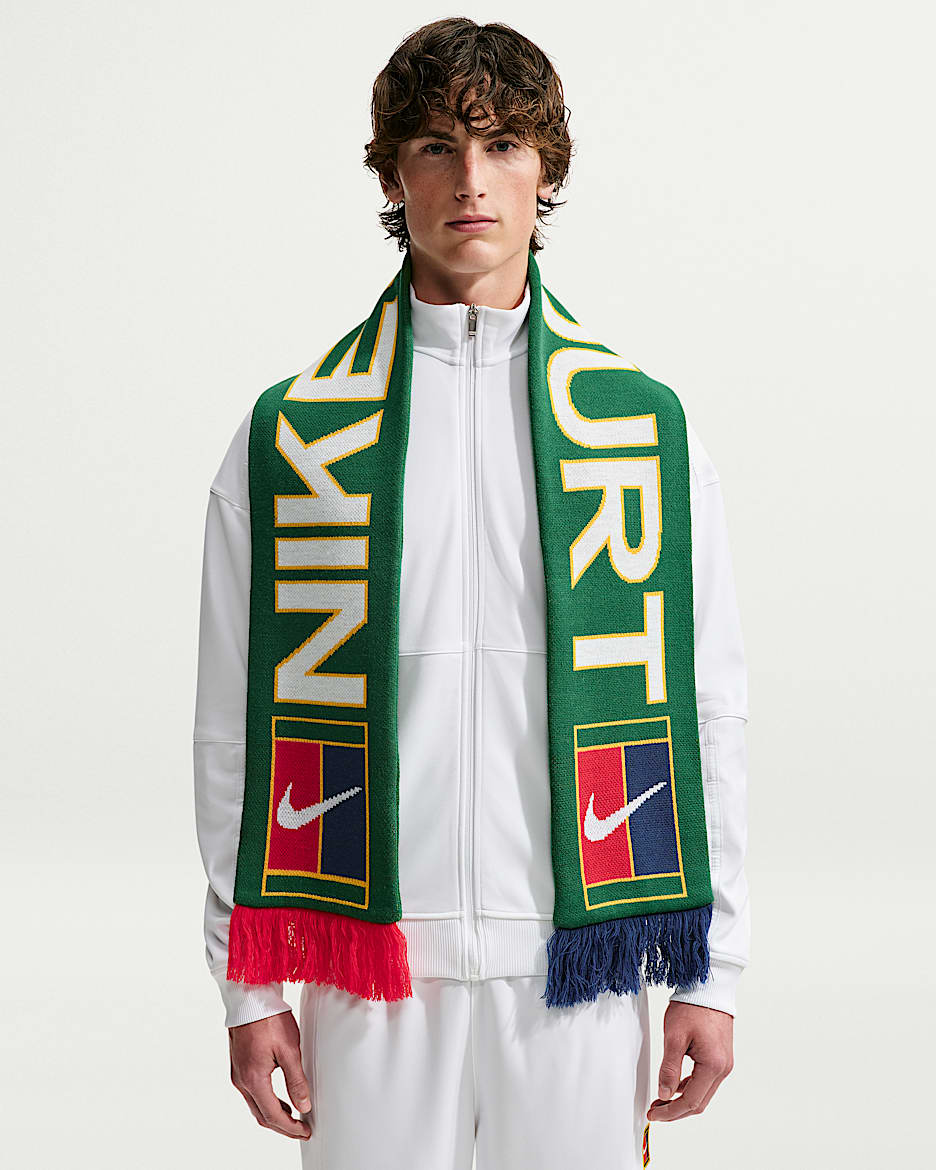 Nike Sport 网球围巾(1 条) - 峡谷绿/白色