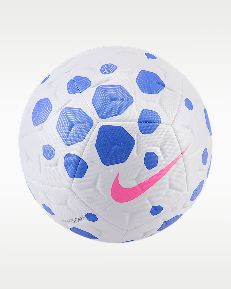 Nike Academy 足球 - 白色/赛车蓝/爆炸粉