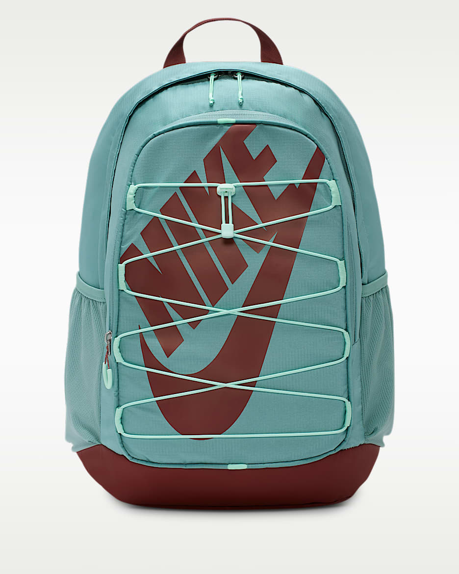 Nike Hayward 双肩包 - 加农绿/泡沫薄荷绿/红棕色