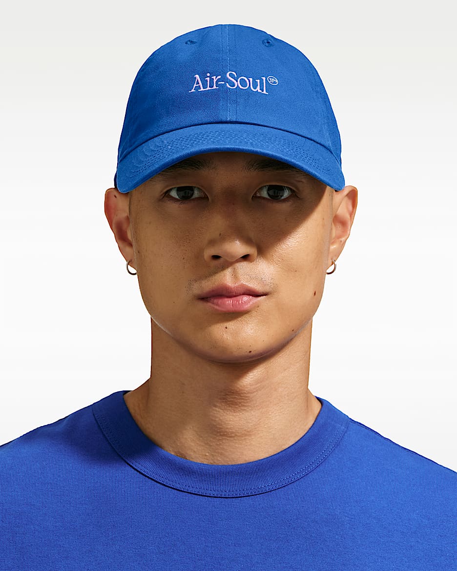 Nike Club 软顶运动帽 - 游戏宝蓝/上升粉