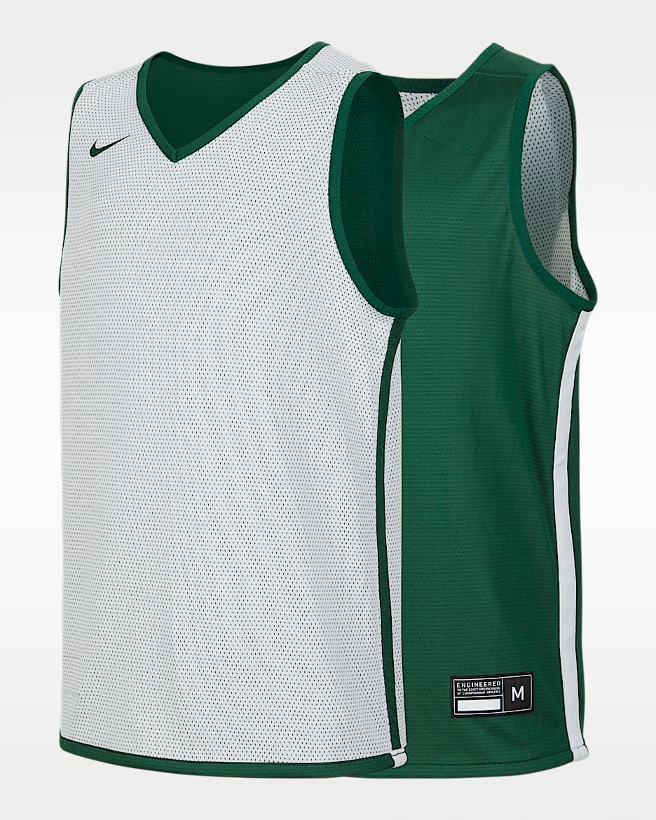 Nike 大童（男孩）训练双面穿球衣 - 峡谷绿