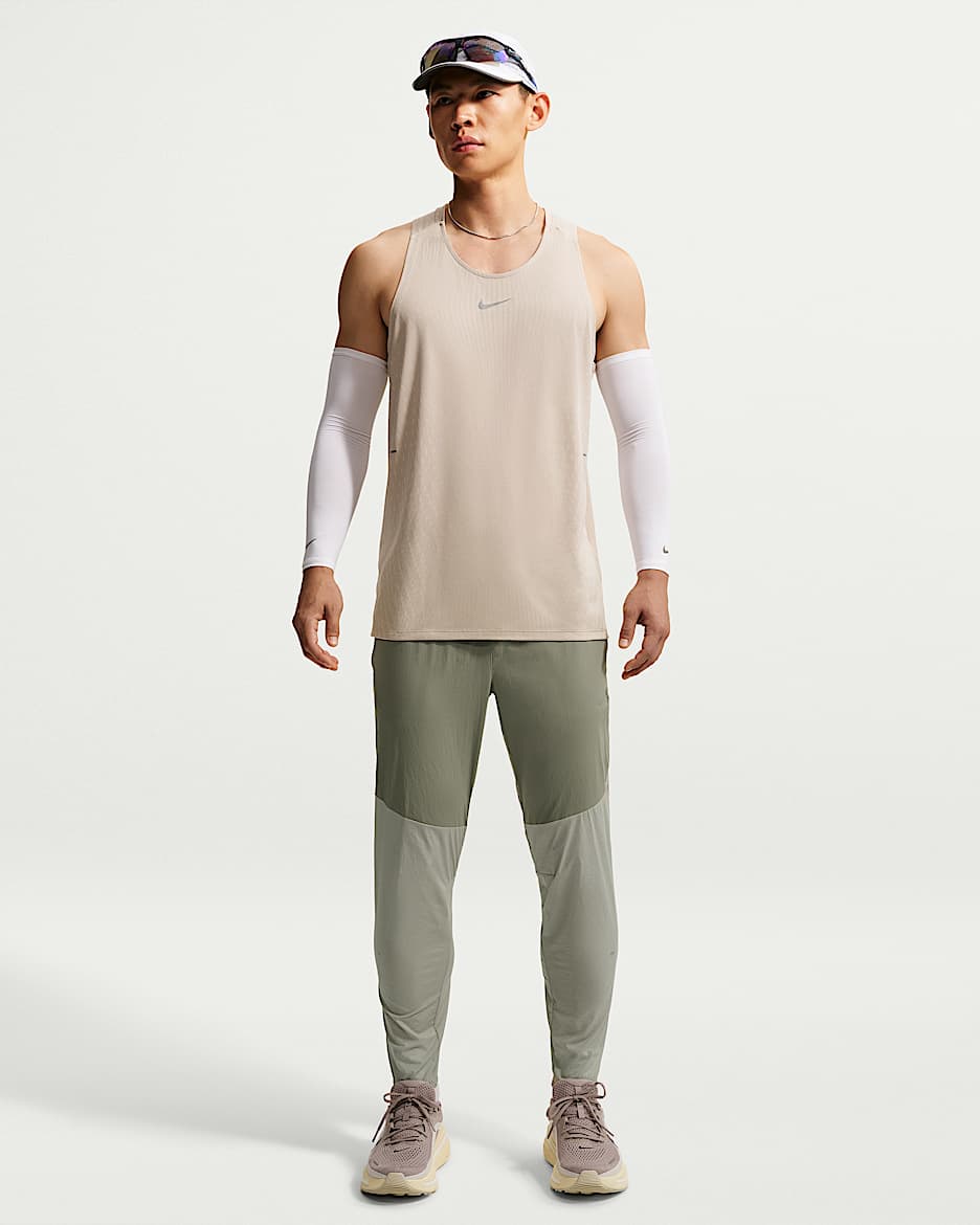 Nike Stride Repel 男子拒水梭织跑步长裤 - 浅军绿/雾杉木绿/浅橄榄绿