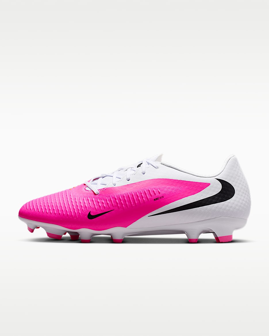 Nike Phantom 6 Low Academy 耐克破阵·暗煞系列男/女 MG 多种场地低帮足球鞋 - 多色/黑