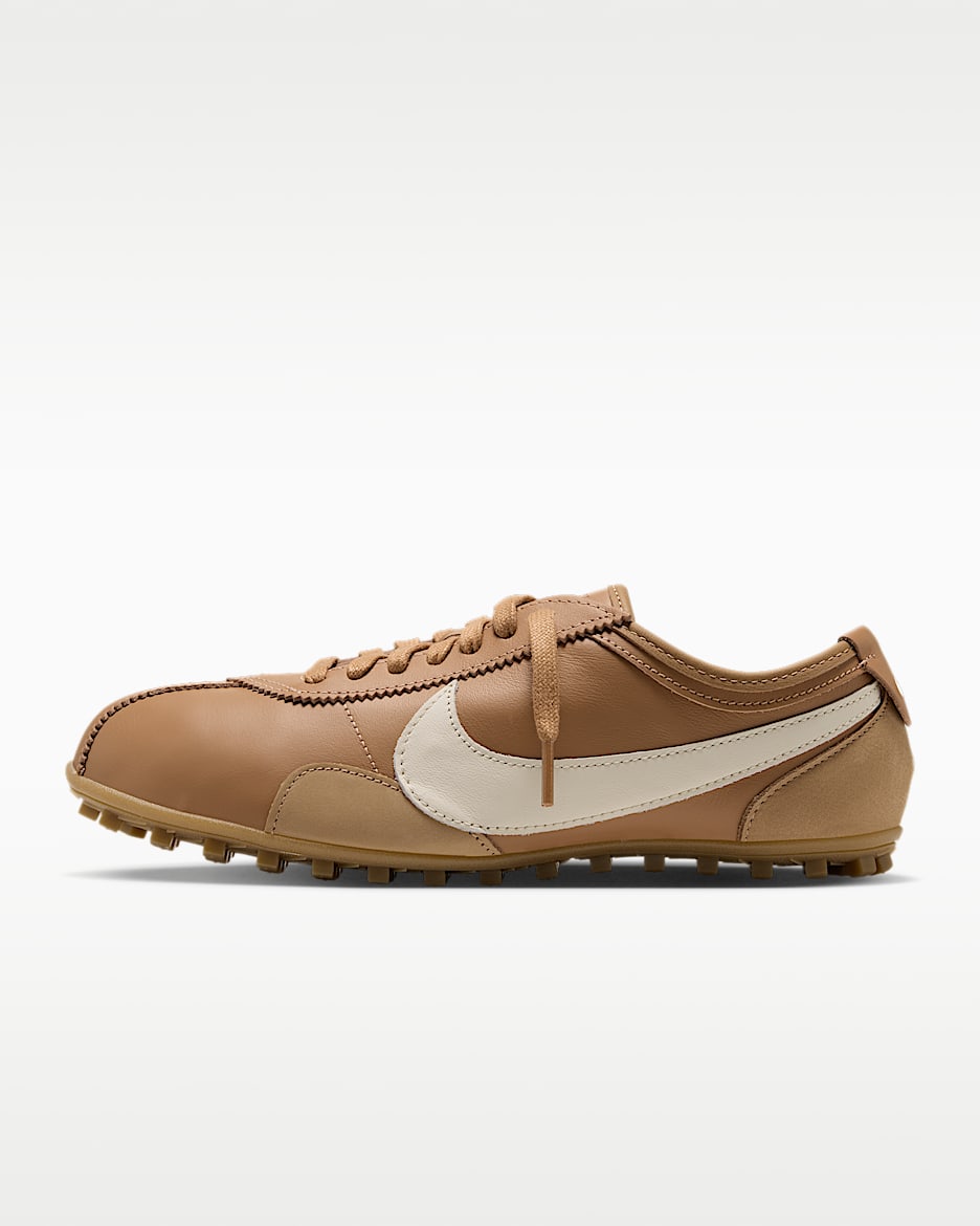 Nike Moon Shoe OG Leather 女子运动鞋登月鞋 - 亚麻/橡皮中褐/孔雀绿/淡象牙白