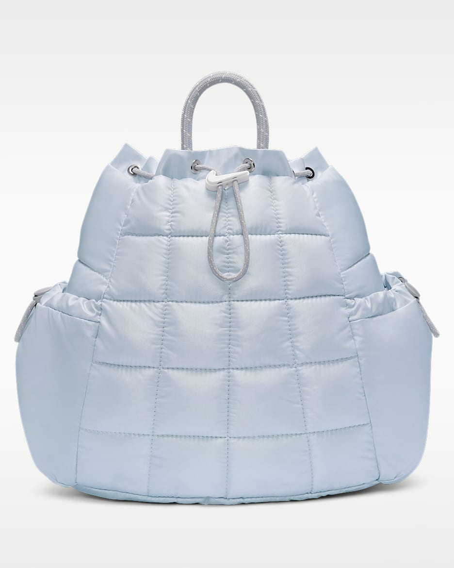 Nike Sportswear Puffle 双肩包 - 白金色/狼灰/山峰白