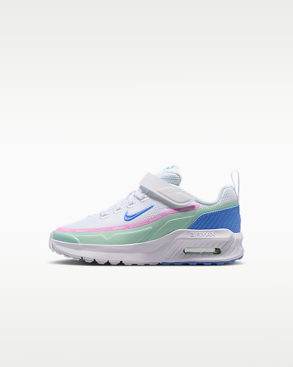 Nike Air Max Bia 幼童运动鞋 - 白色/北极绿/上升粉/足球蓝