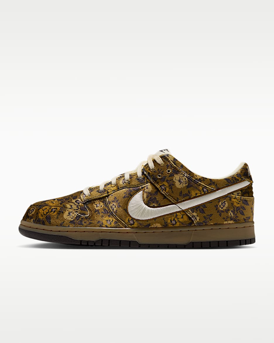 Nike Dunk Low Retro Premium 男子运动鞋 - 多色/啤酒花黄/丝绒棕/淡象牙白