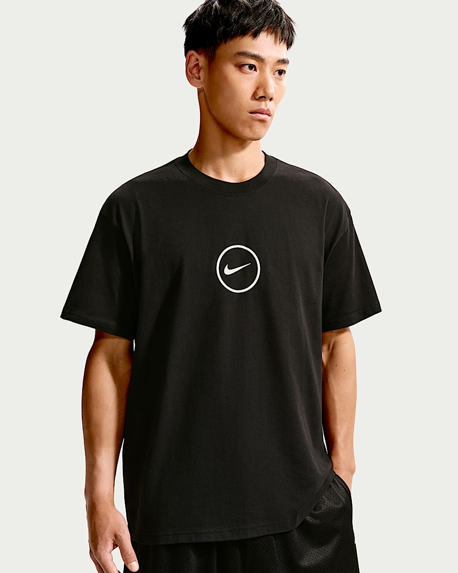 Nike 男子篮球短袖T恤 - 黑