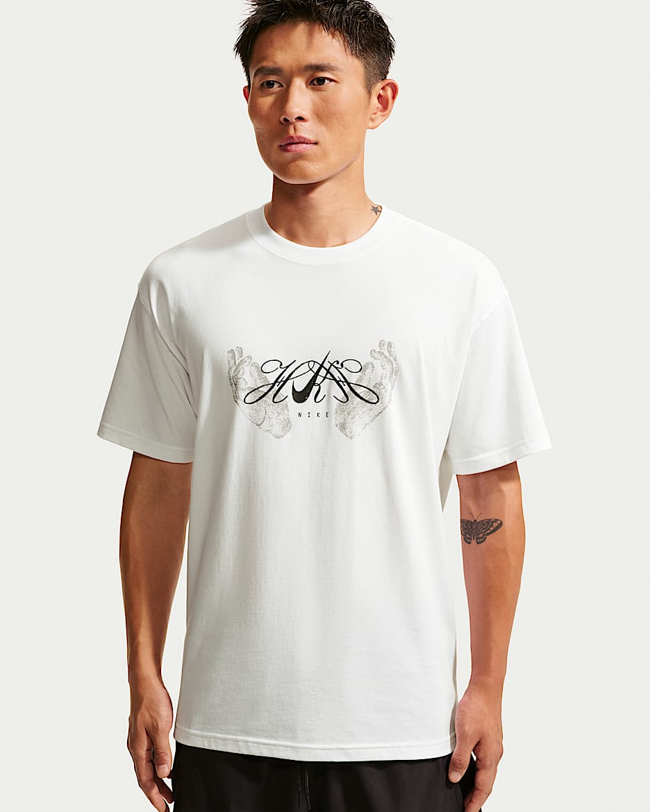 Nike Sportswear 许光汉 Moon Shoe 特别系列产品男子短袖T恤 - 白色