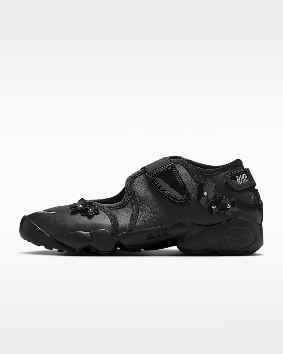 Nike Air Rift "Florette" 耐克忍者鞋女子运动鞋 - 黑/狼灰/金属银