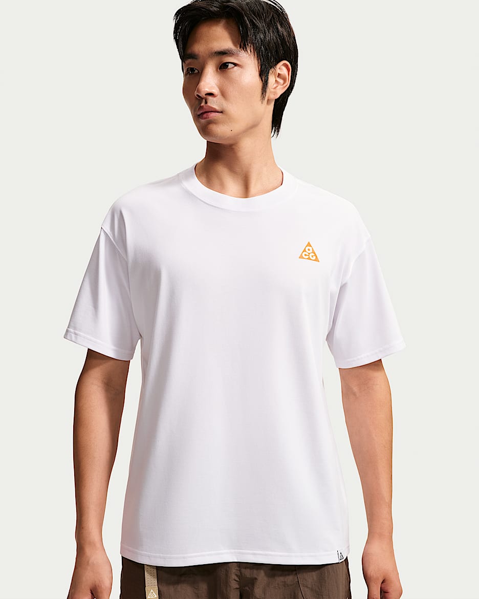 ACG Dri-FIT 男子速干短袖T恤 - 白色