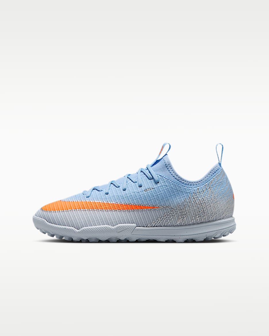 Nike United Jr. Mercurial Vapor 17 Academy 耐克刺客系列大童 TF 人造场地低帮足球鞋 - 多色/黑