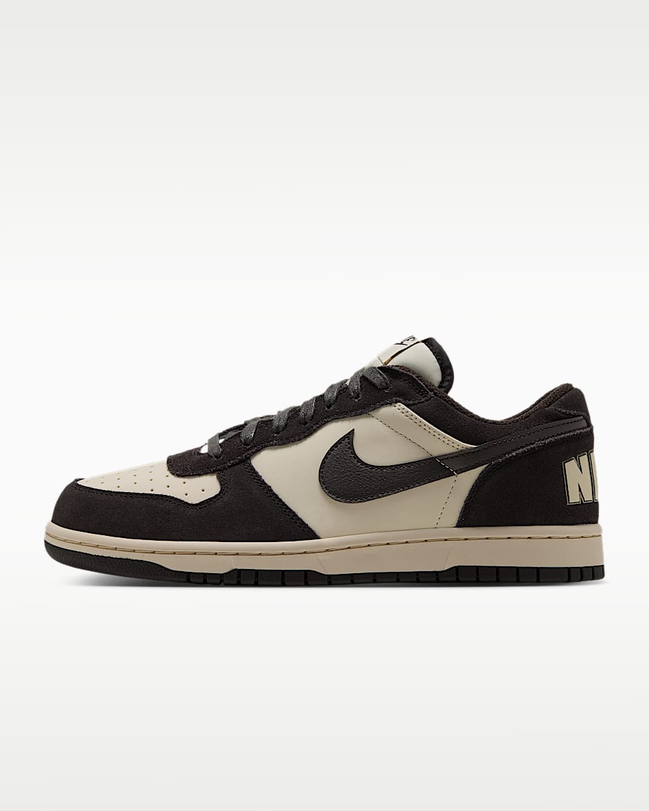 Nike Big Low Luxe 男子运动鞋 - 阴影棕/椰奶色/橡皮黄/阴影棕