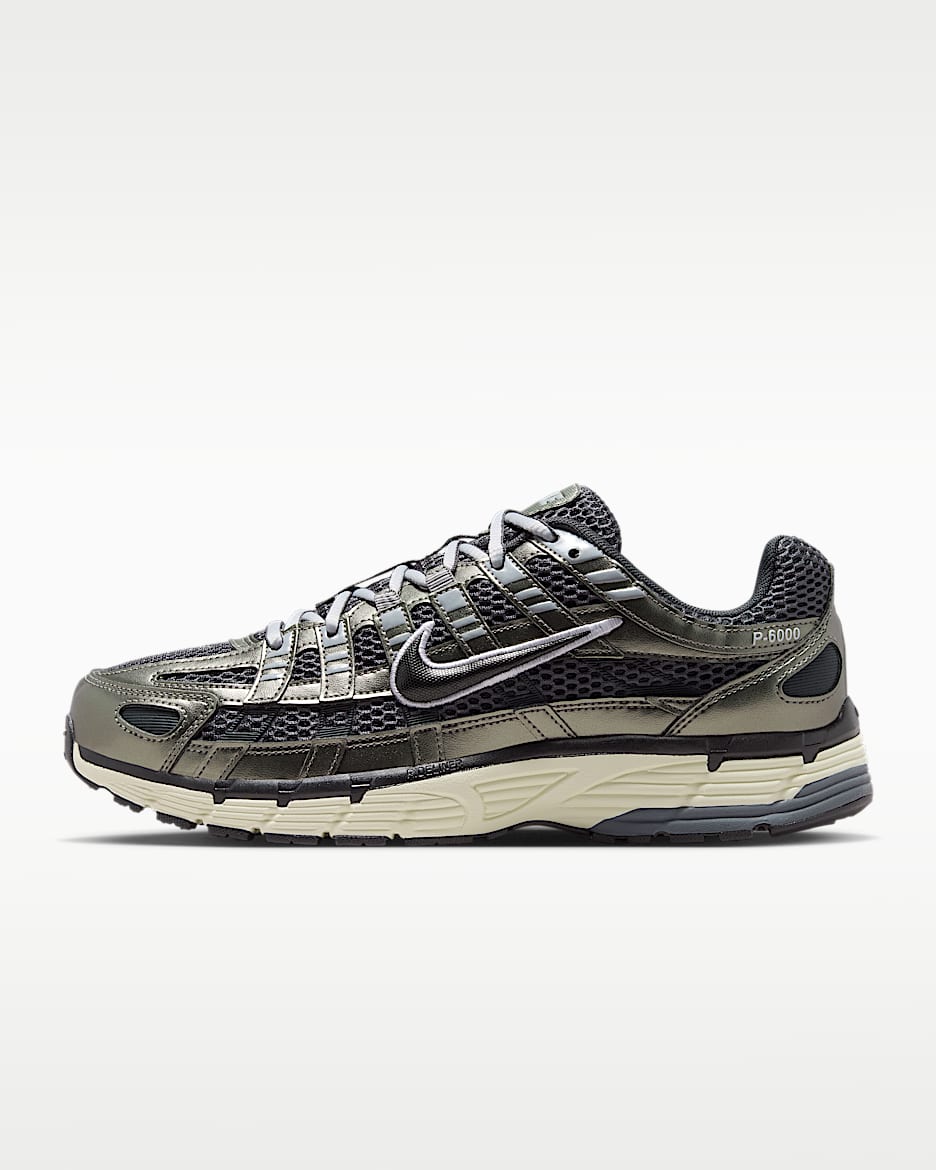Nike P-6000 SE 男子运动鞋 - 煤黑/金属青灰/烟灰/黑