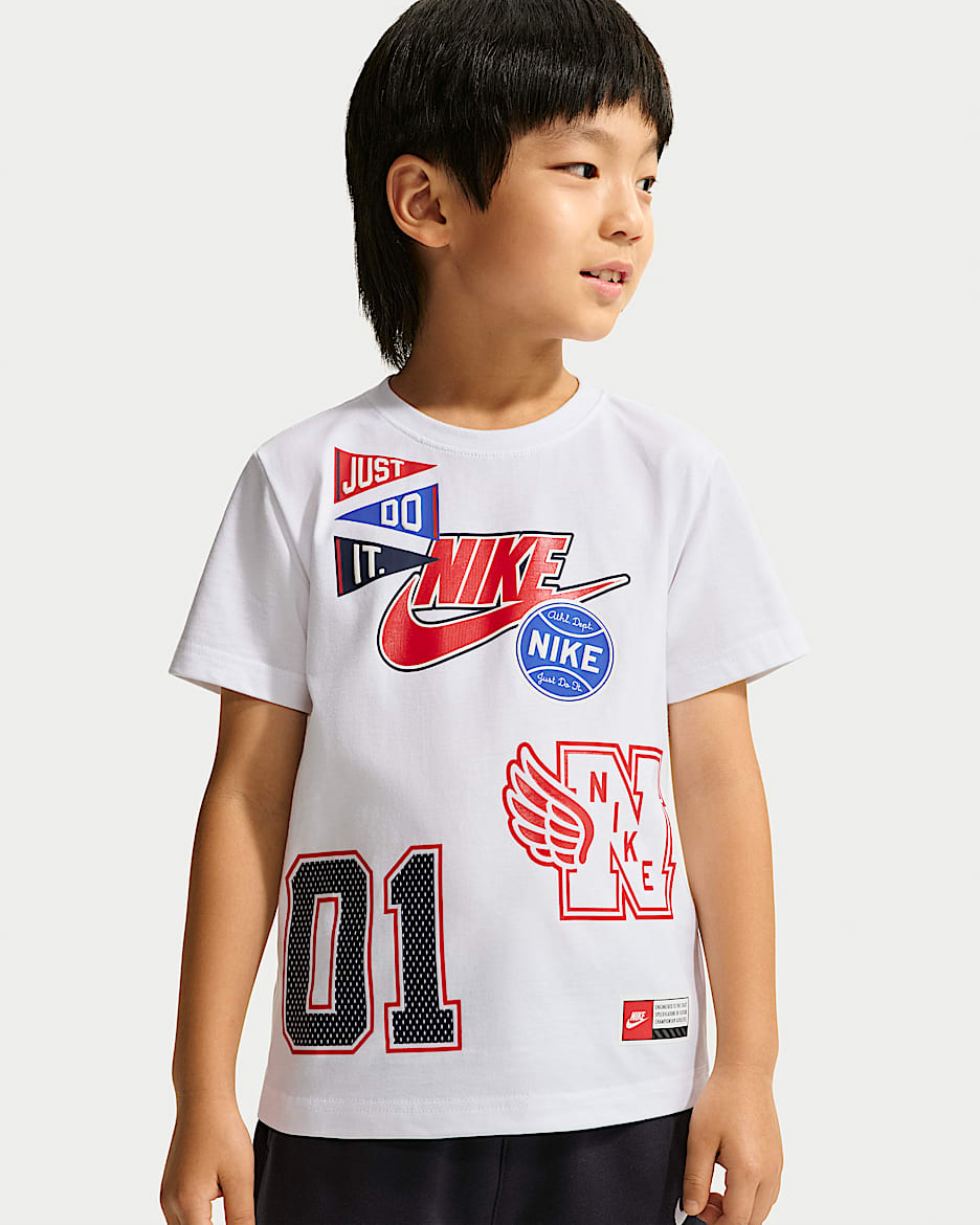 Nike Multisport 幼童短袖T恤 - 白色