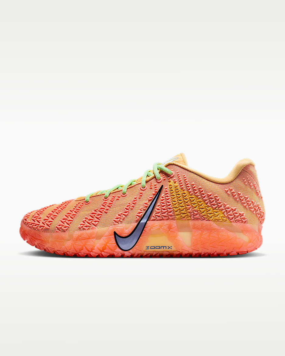 Ja 3 EP 莫兰特男子篮球鞋 - 天体金/浅野芒果黄/蒸气绿/石板蓝