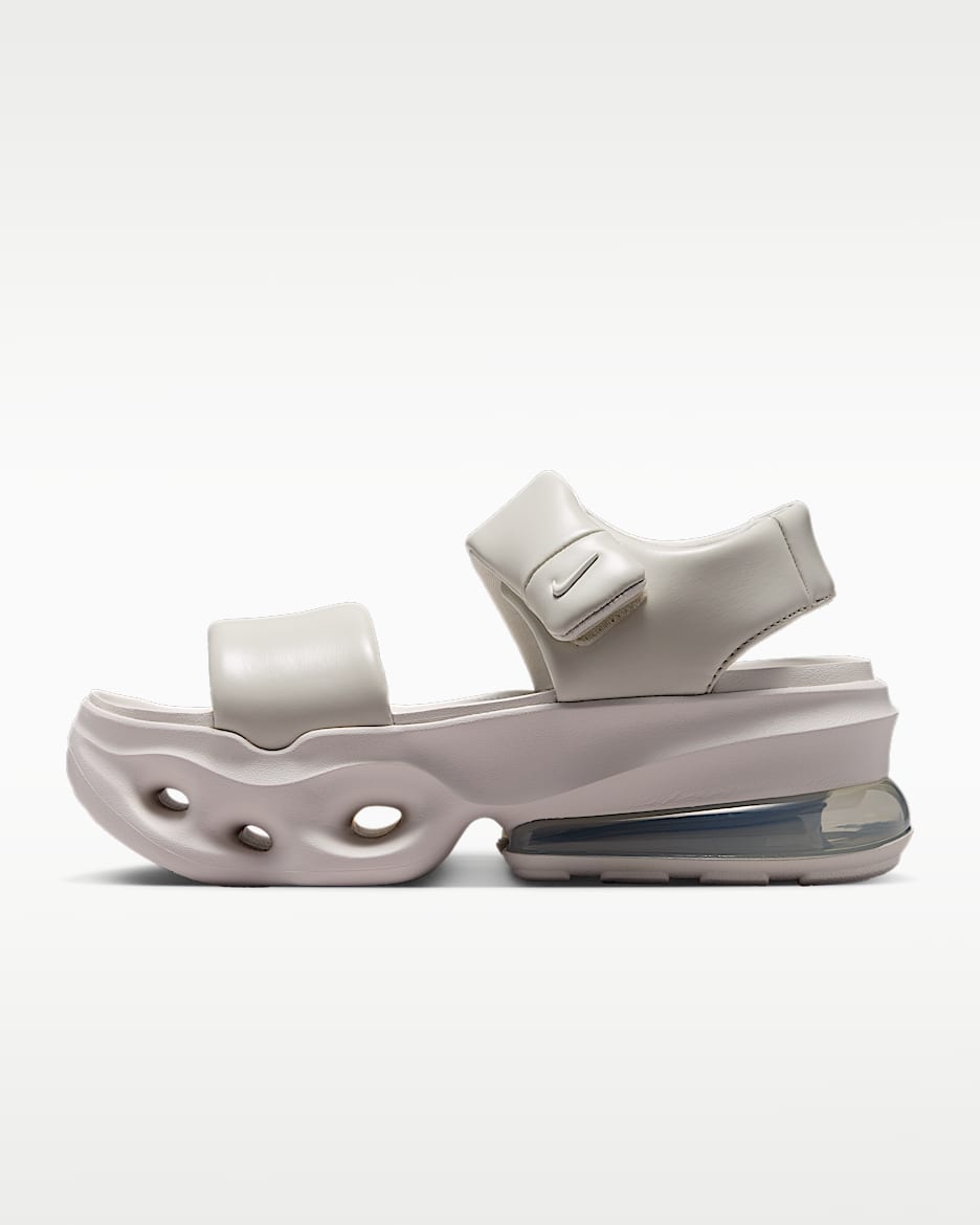 Nike Air Max Halo 女子凉鞋 - 浅骨色/金属银/帆白