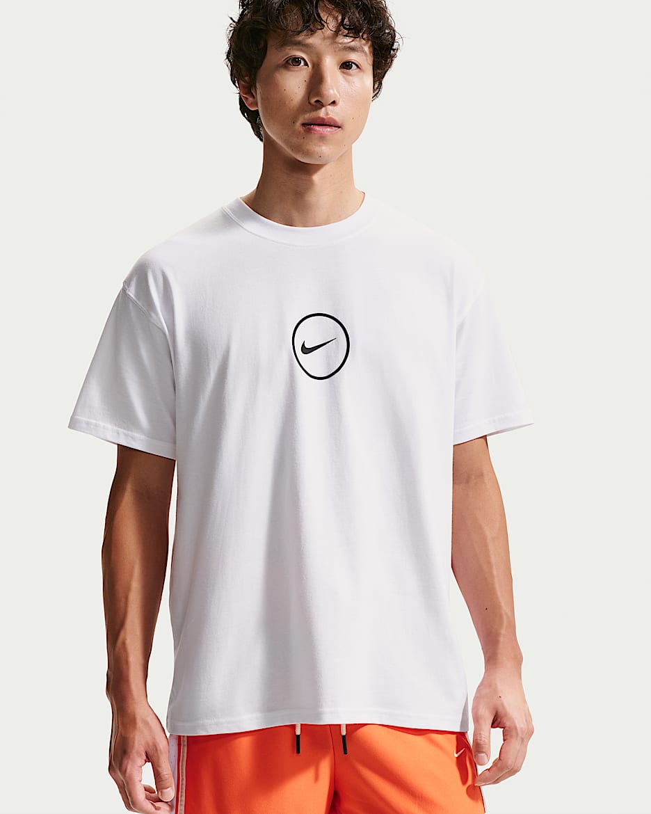 Nike 男子篮球T恤 - 白色