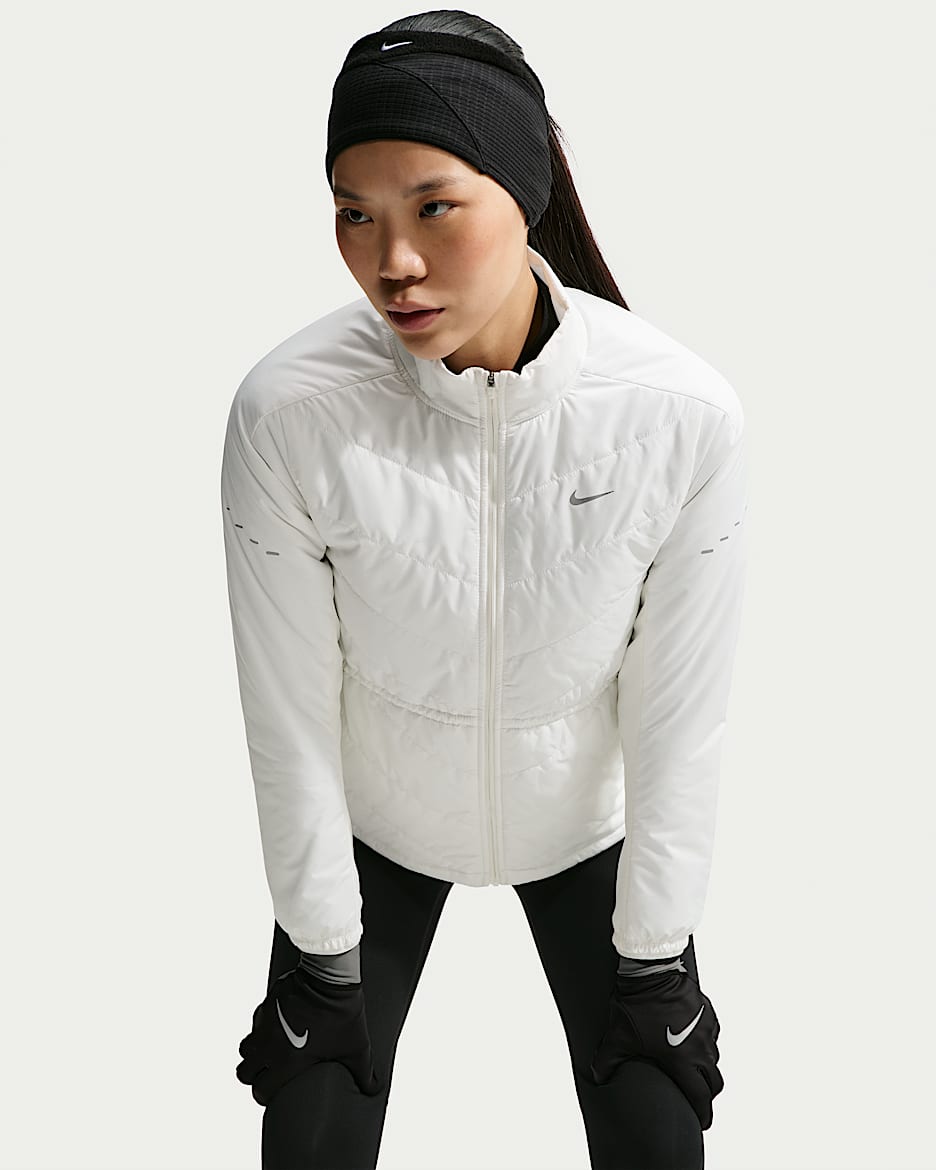 Nike Swift Therma-FIT 女子跑步夹克 - 帆白
