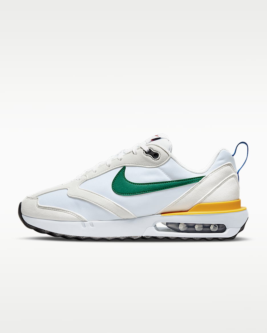 Nike Air Max Dawn 男子运动鞋 - 白色/帆白/大学金/孔雀绿