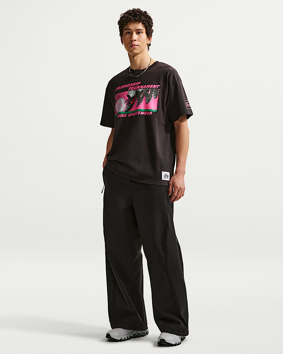 Nike Tech Helios Dri-FIT 男子防晒速干长裤 - 黑/黑