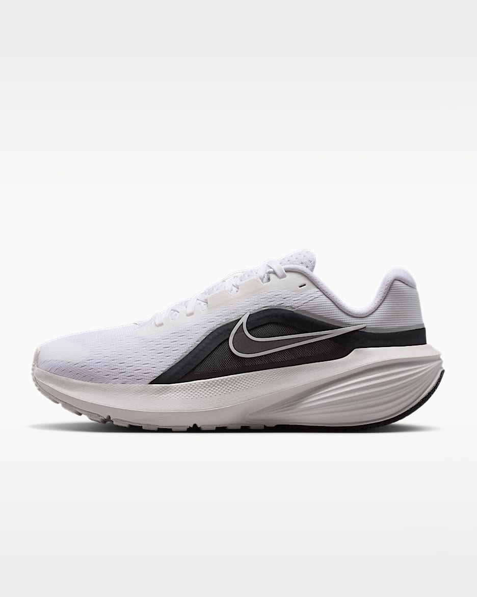 Nike Downshifter 14 女子公路跑步鞋 - 白色/山峰白/煤黑/金属银