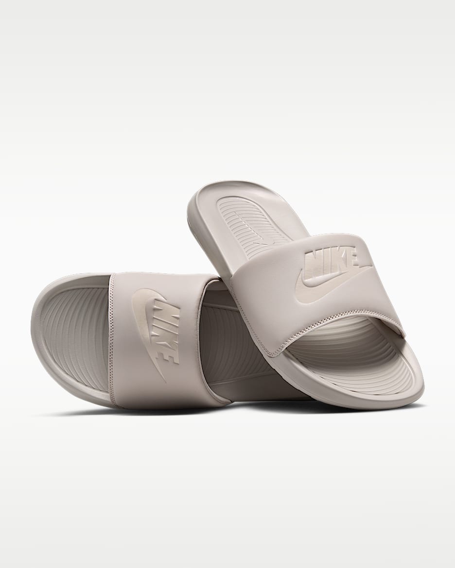 Nike Victori One 男子拖鞋 - 温和冷月光/浅土褐