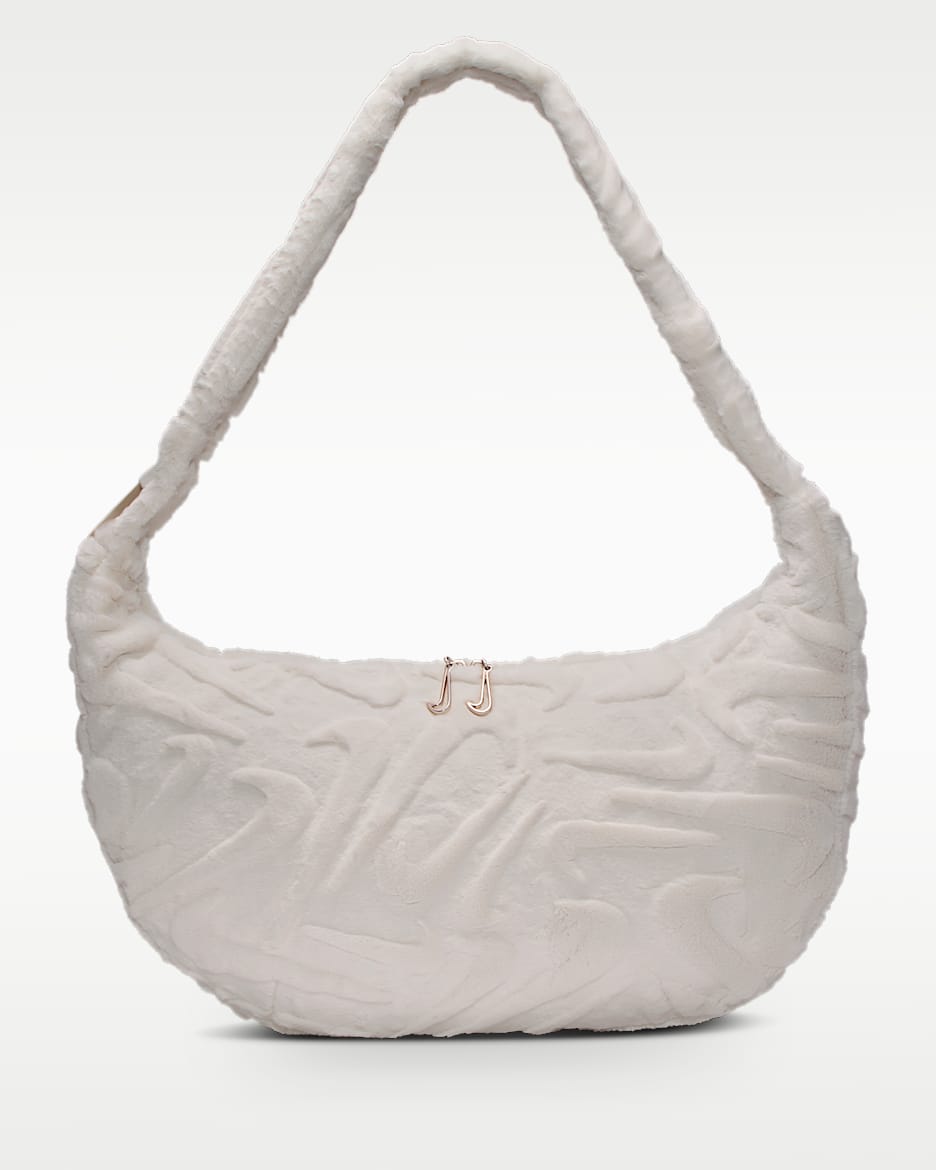 Nike Sportswear 人造毛皮休闲包 - 幻影灰白/幻影灰白