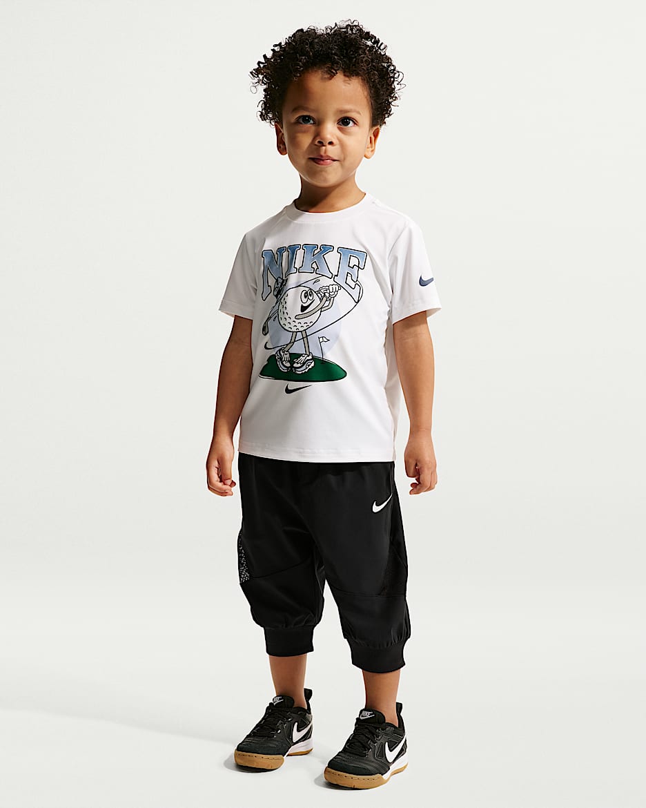 Nike 婴童梭织七分裤 - 黑