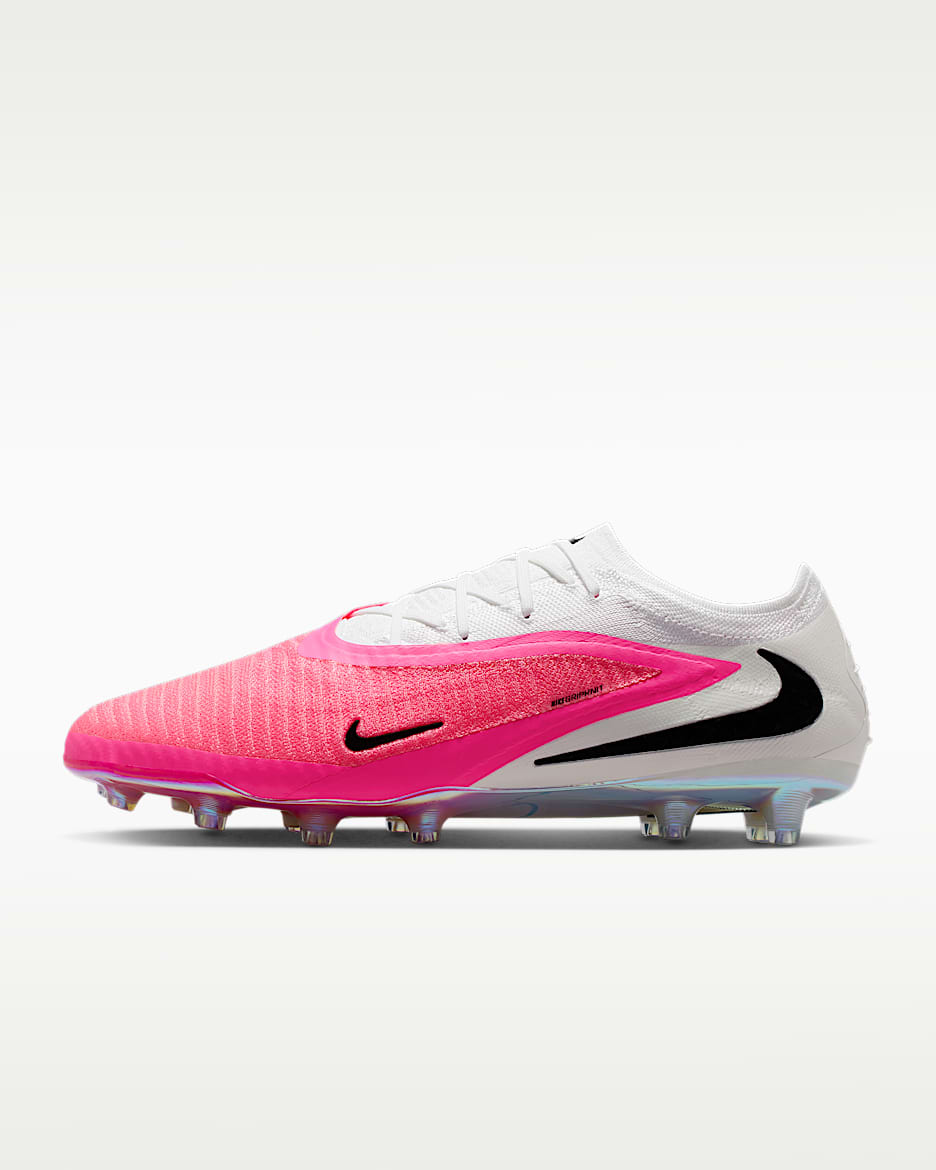 Nike Phantom 6 Low Elite 耐克破阵·暗煞系列男/女 AG 人造草地低帮足球鞋 - 多色/黑