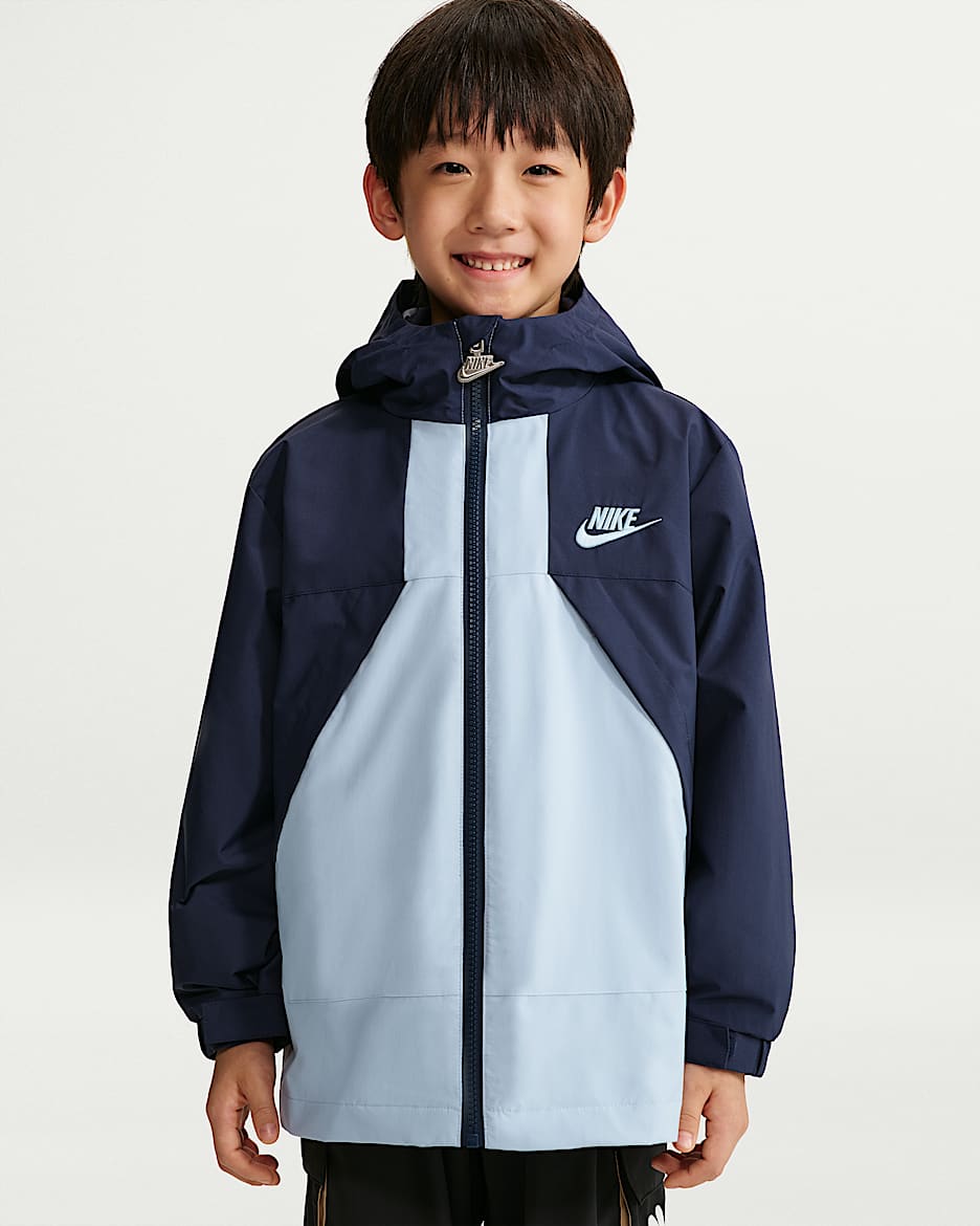 Nike 幼童三合一两件套夹克 - 深藏青