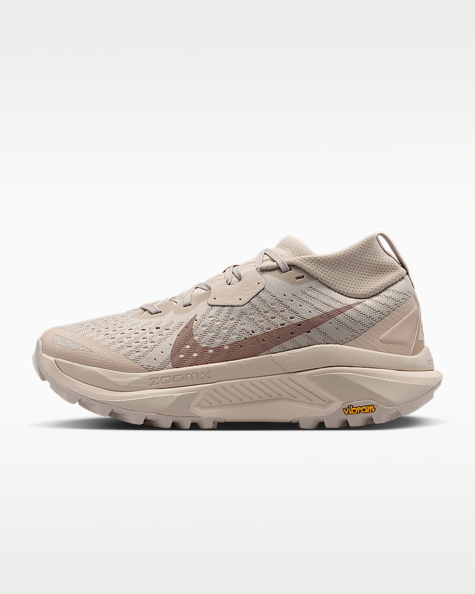 Nike ACG Zegama 女子越野跑步鞋 - 奶白 II/安全橙/浅土褐