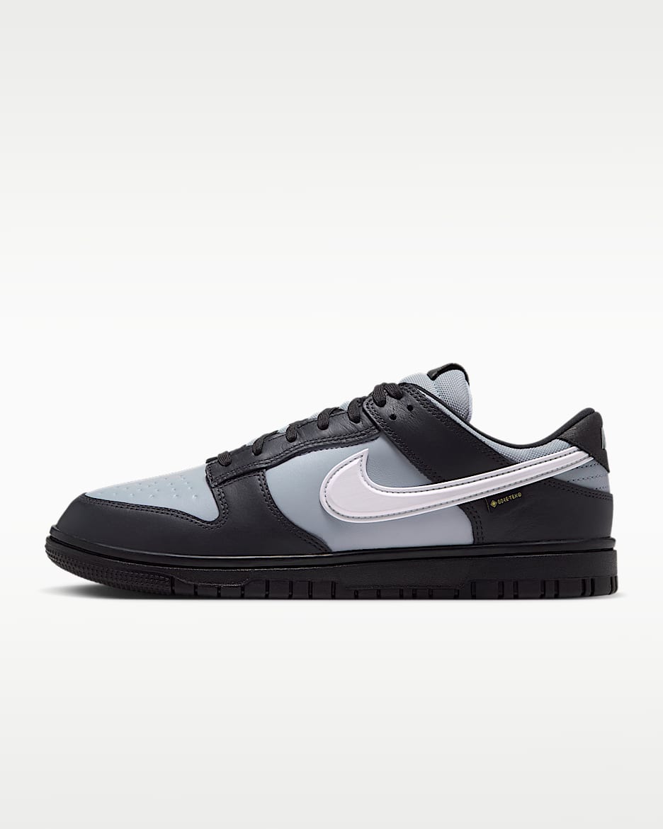 Nike Dunk Low GORE-TEX 男子防水运动鞋 - 油灰/鸽子灰/黑/山峰白