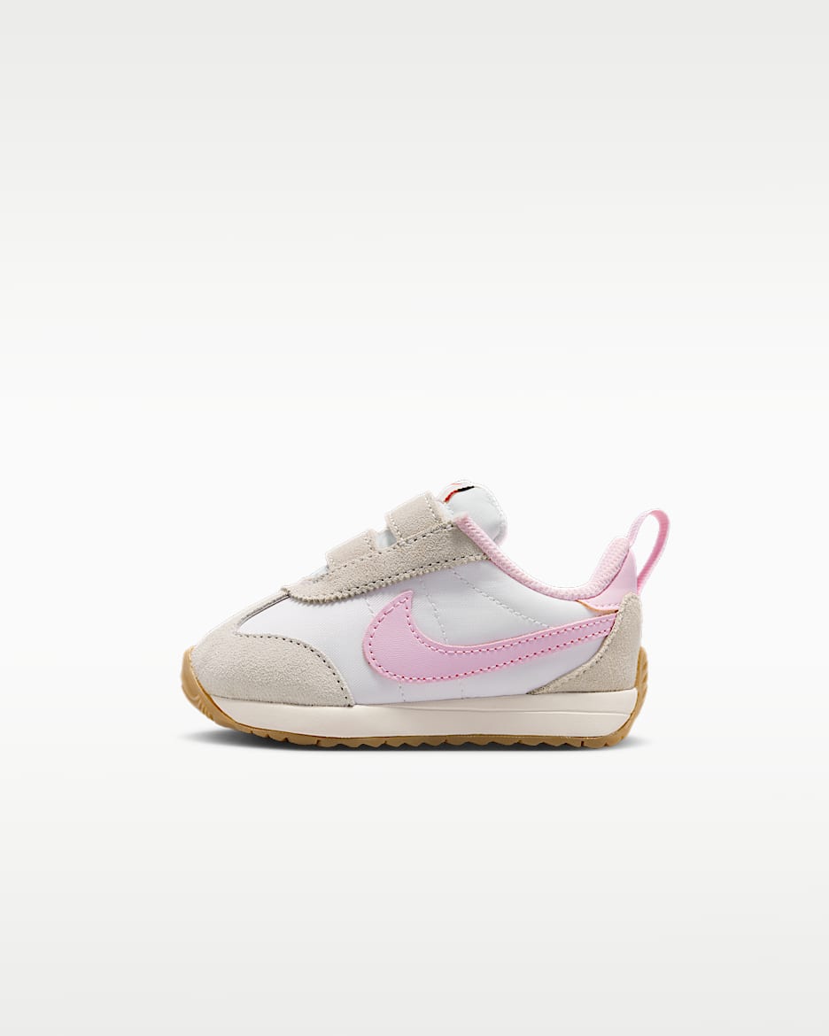 Nike Pacific 婴童运动鞋 - 帆白/橡皮浅褐/安全橙/泡沫粉