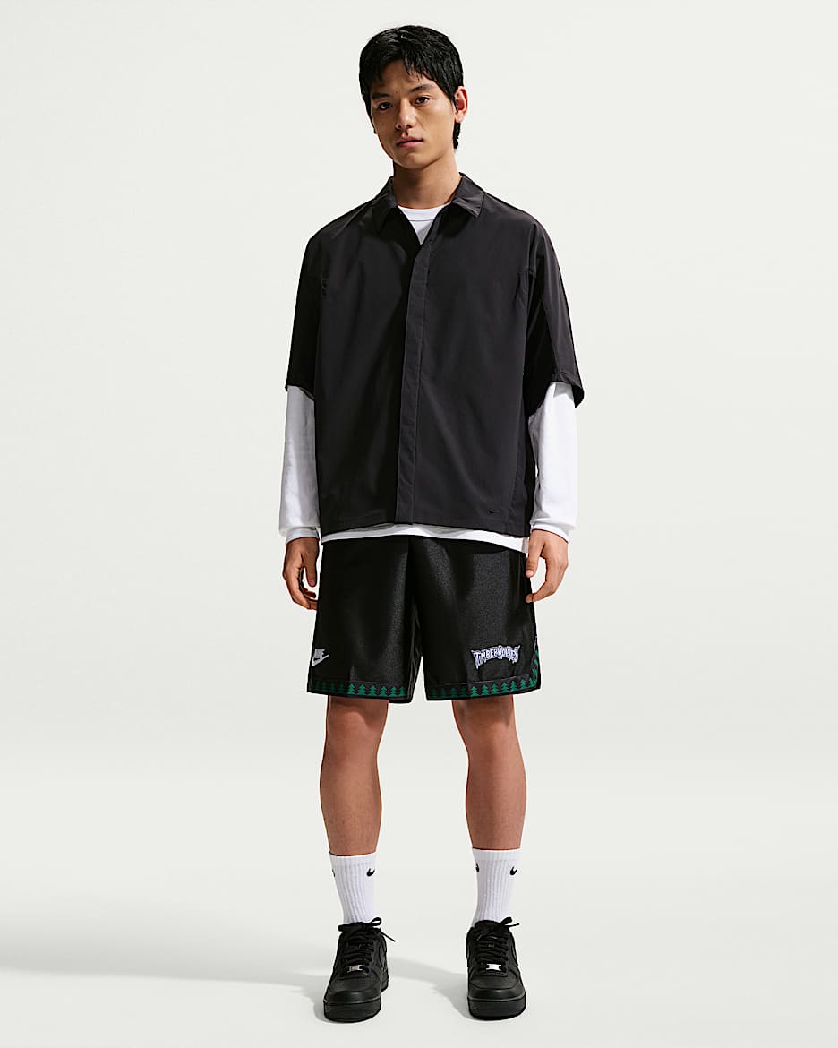 明尼苏达森林狼队 Nike NBA DNA Dri-FIT 男子速干篮球短裤 - 黑
