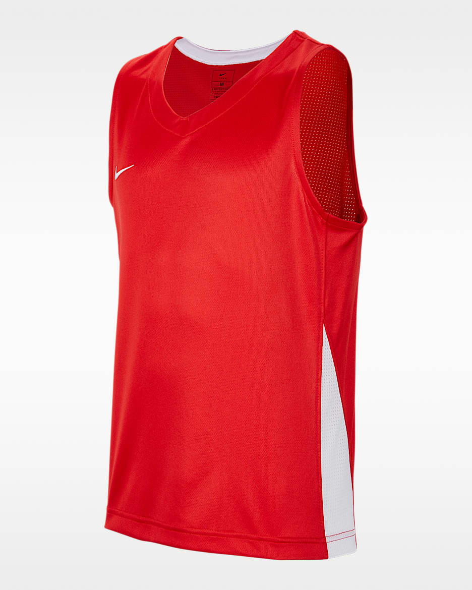 Nike Dri-FIT 大童速干球衣 - 大学红