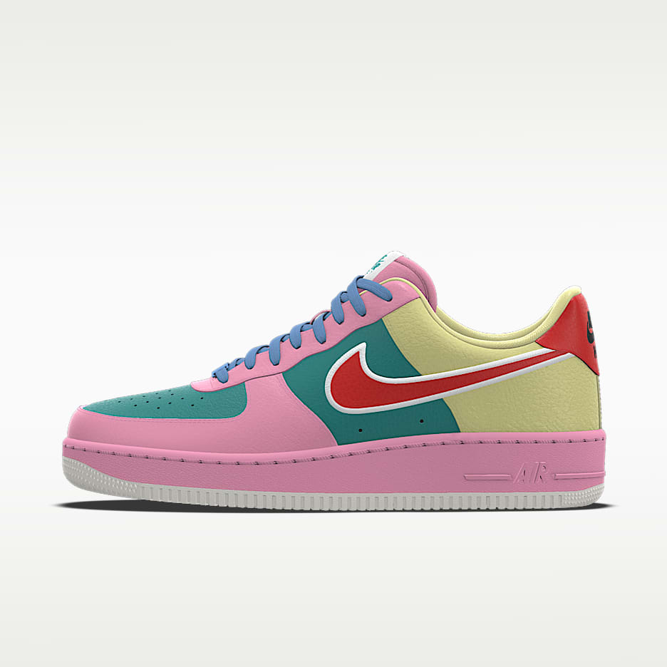 Nike Air Force 1 Low By You 专属定制男子运动鞋 - 多色/多色/多色