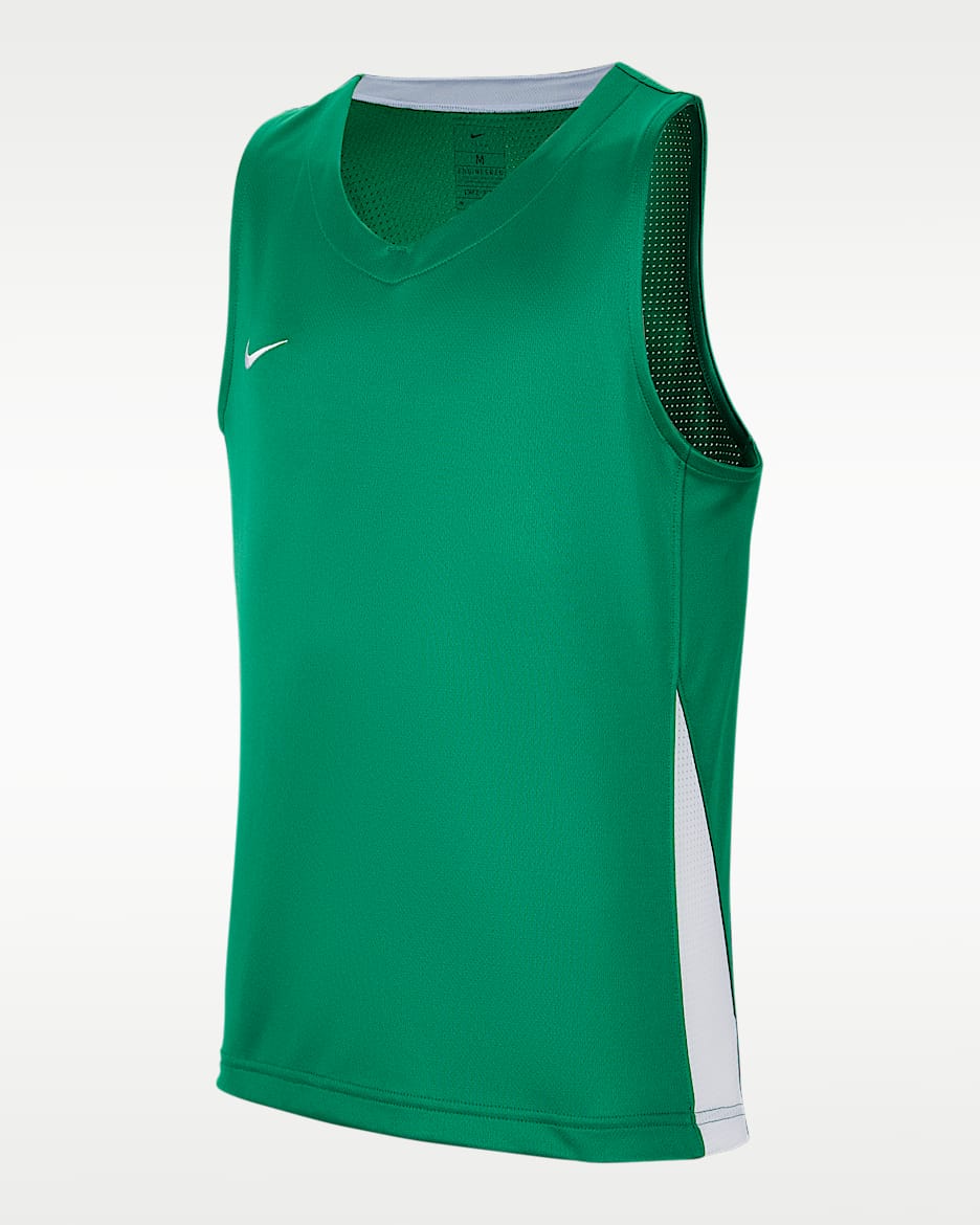 Nike Dri-FIT 大童速干球衣 - 松绿