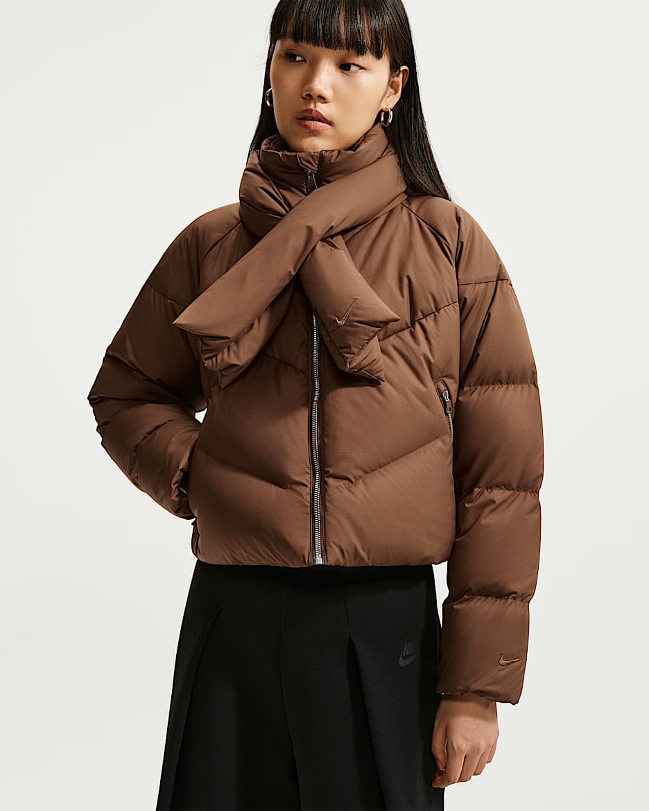 Nike Sportswear Windpuffer Storm-FIT 女子防风拒水宽松羽绒夹克 - 惊喜可可色/惊喜可可色/惊喜可可色
