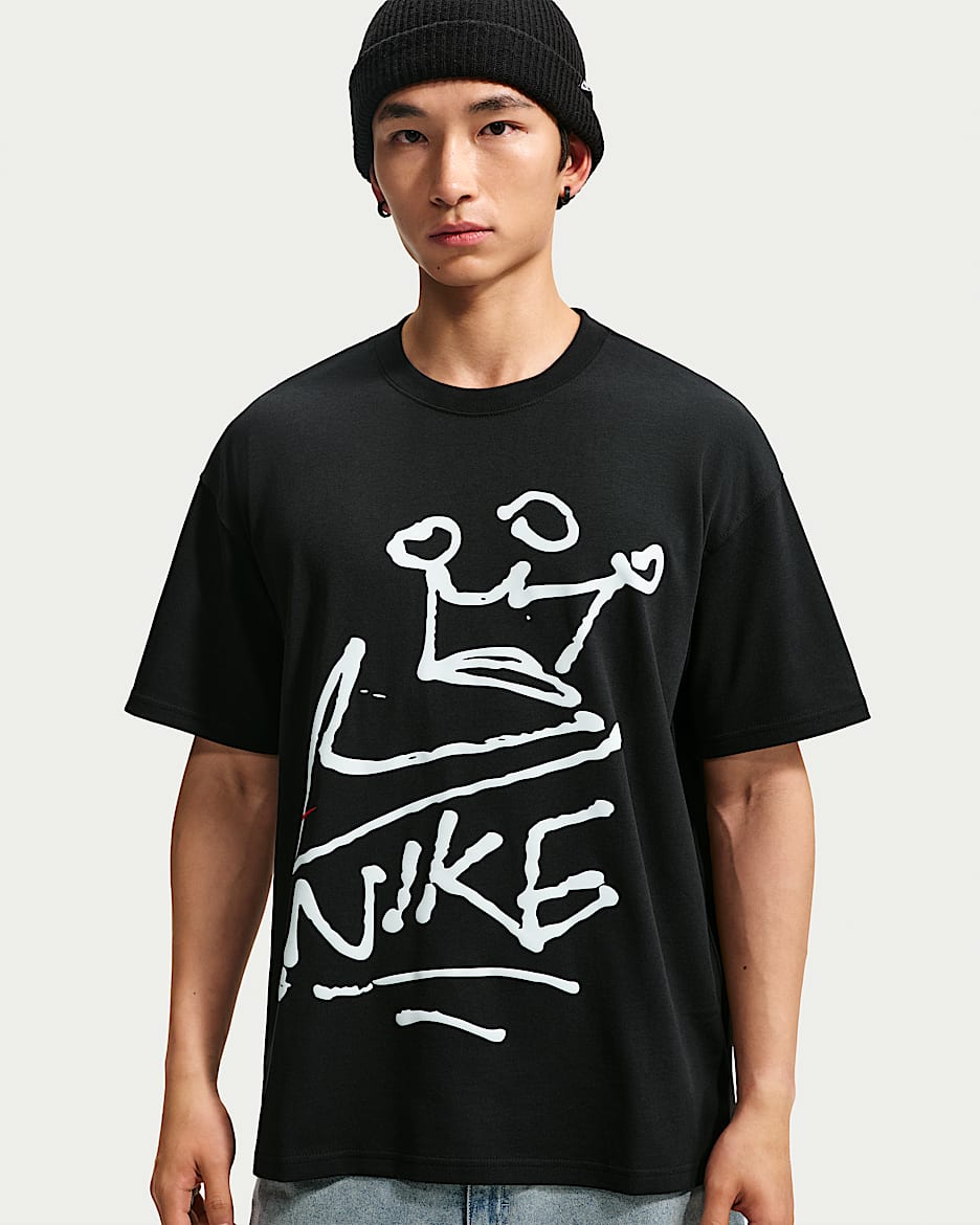 Nike Sportswear 男子短袖T恤 - 黑