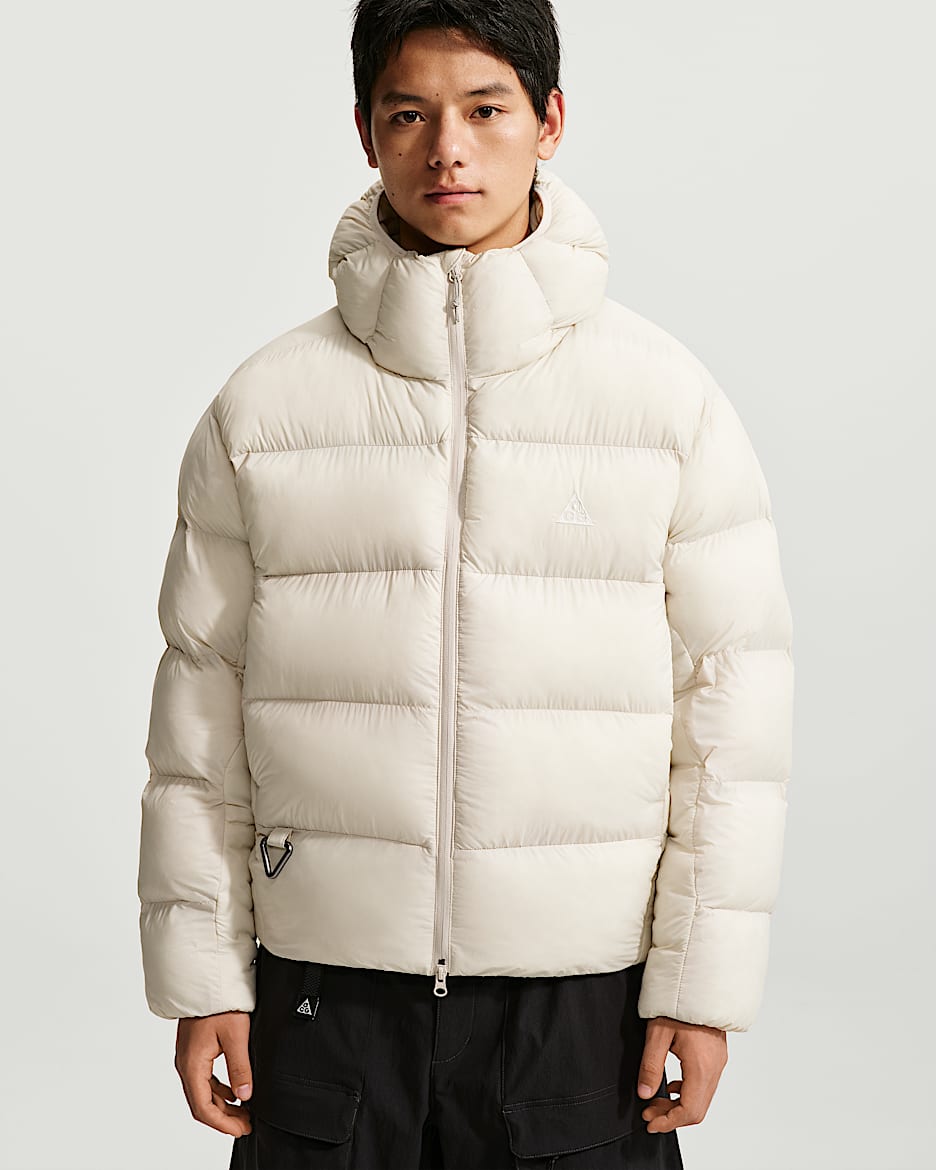ACG Lunar Lake PrimaLoft® Therma-FIT ADV 男子拒水宽松连帽夹克 - 浅土褐/浅土褐/黑/山峰白