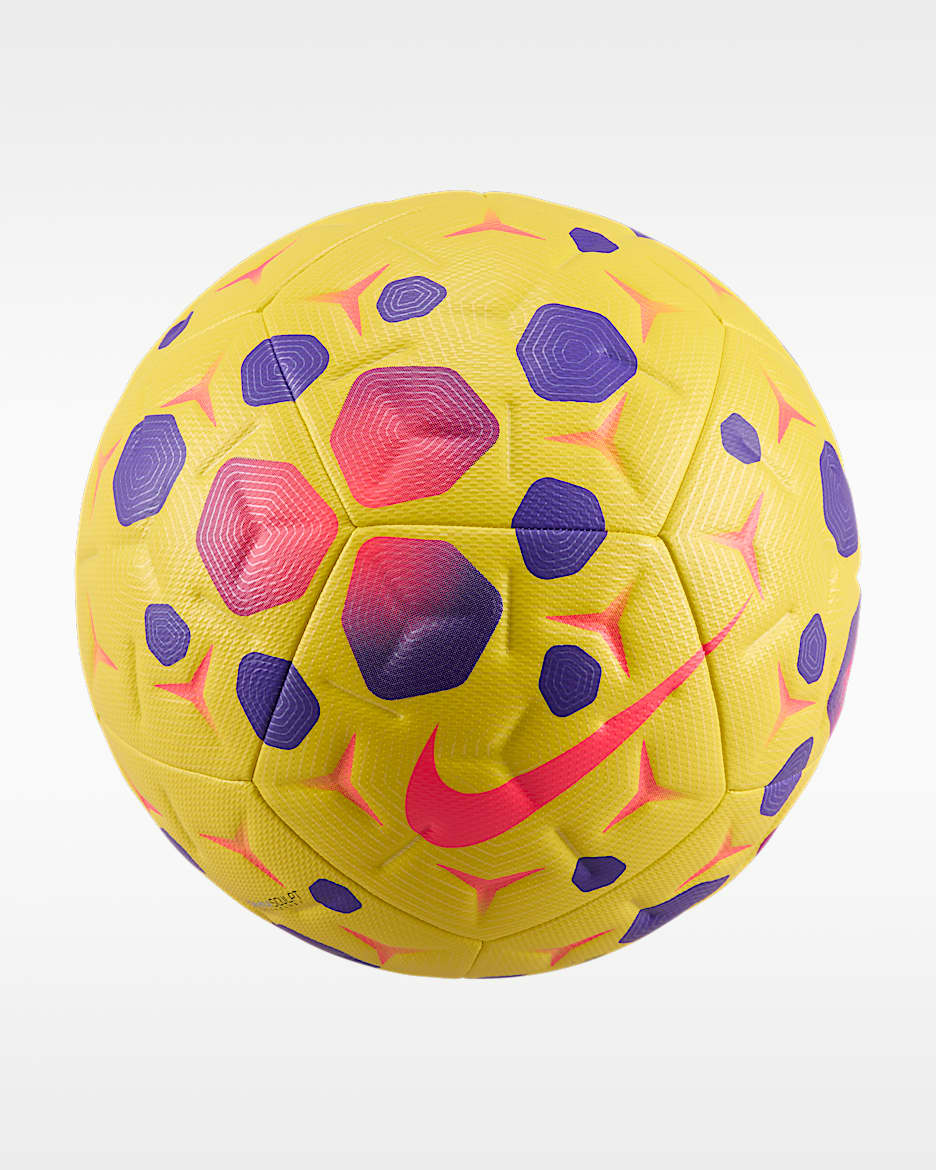 Nike Academy Plus 足球 - 黄色/紫色/透明粉