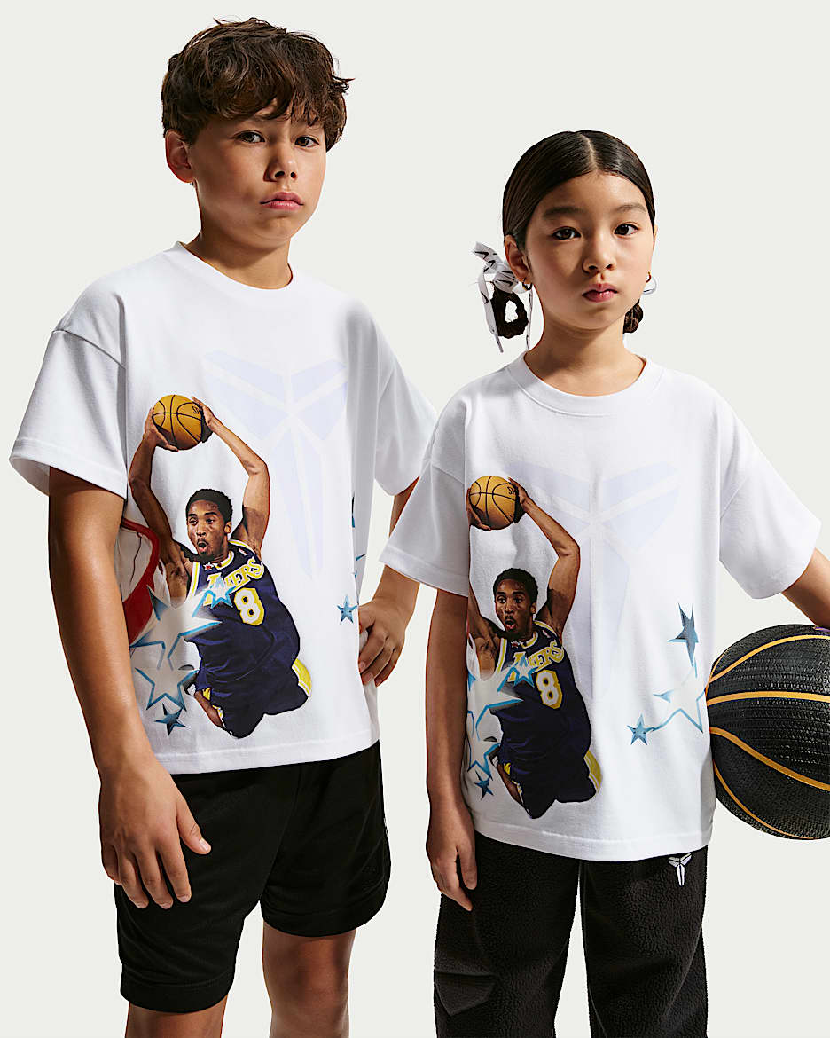 Kobe Dri-FIT 全明星科比大童速干T恤 - 白色