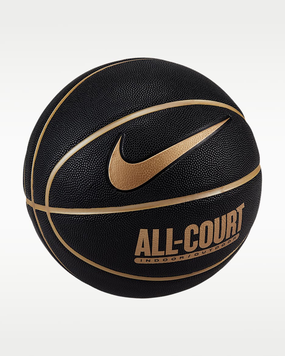 Nike Everyday All-Court 8P 篮球 - 黑/金属色/黑/金属色